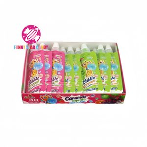 <span class=keywords><strong>Goma</strong></span> de mascar con sabor a fresa y manzana con proveedor de dulces que hacen estallar, dulces de aperitivos personalizados, crema líquida exprimida, mermelada, <span class=keywords><strong>goma</strong></span> de mascar - Product Image 6