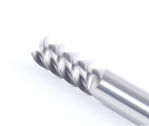 Fraise à bout en carbure de tungstène HRC45 à 3 cannelures, fraise CNC sans bavures, OEM - Product Image 6