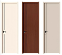 Portes en bois Haotian, insonorisées et résistantes à l'humidité, écologiques, personnalisables