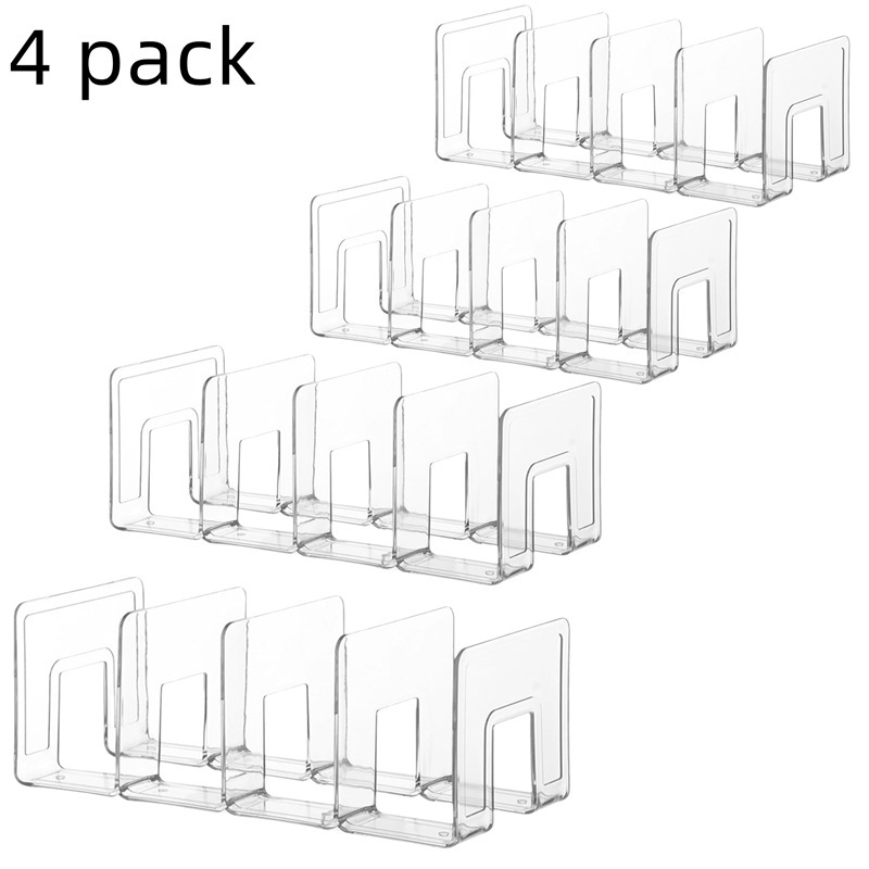 ขยายได้ 42 ซม. ชั้นวางกระเป๋าขนาดใหญ่ 4 ช่อง [บรรจุ 4 ชิ้นในกล่องกระดาษแข็ง]