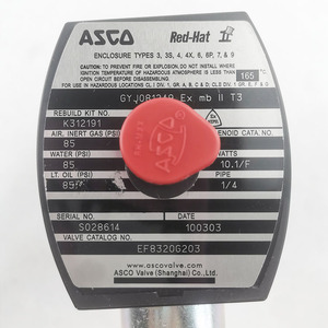 Asco bản gốc ef8320g203 Van điện từ asco <span class=keywords><strong>3</strong></span> cổng Van điện từ 24VDC - Product Image 1