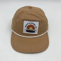 Casquette en toile unisexe à 5 panneaux, classique, blanche et non structurée, avec patch imprimé personnalisé, pour la rue ou la fête, vente en gros