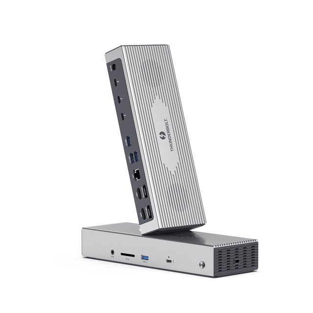 Winstars 40Gbps Thunderbolt 4 Quad Display 4K 60Hz 14-in-1 Docking Station