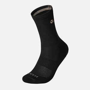 [HYVLE] Calcetines Antideslizantes WE-STIM con Amortiguación (Negros) para Yoga, Baloncesto, Pilates, Deportes, de Alta Calidad, Resistentes al Sudor - Product Image 1