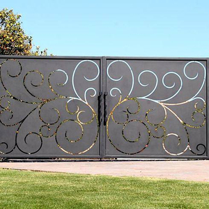 Cửa Sổ Hợp Chất Tường Phía Trước Hình Ảnh Nhỏ Nướng Thiết Kế Nhà Sang Trọng Mới Nhất Chính Thiết Kế Cổng Hàng Rào Trellis Cổng - Product Image 1