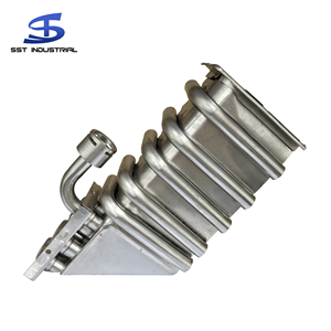 สินค้ามาใหม่ Ss304 Ss316L อะไหล่เครื่องทำความเย็นและเครื่องทำความร้อน ตัวแลกเปลี่ยนความร้อนน้ำร้อนสแตนเลส - Product Image 1