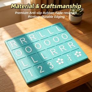 Vassoio per il monitoraggio dei punti del Mahjong stampato in 3D, piastra per la posizione delle tessere, tabellone segnapunti ROL, accessorio per giochi da tavolo per giocatori di Mahjong - Product Image 4