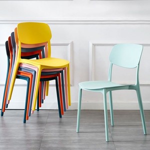 Chaises de <span class=keywords><strong>jardin</strong></span> modernes en gros, empilables, en plastique PP, pour salle à manger, restaurant, café, mobilier de maison, appartement, salle de bain, entrée - Product Image 1