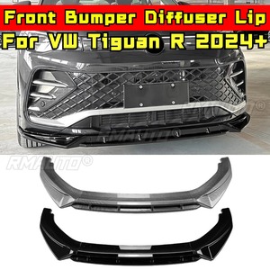 Bumper Guard Front Bumper <b>Diffuser</b> Splitter Lip Protector Guard Apron for VW Tiguan R 2024+ Body Kit <b>Car</b> Accessories - Product Image 2