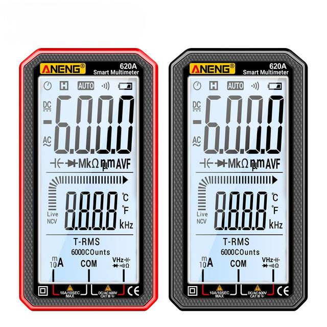 Digital Multimeter AC/DC Current Transistor Tester DM100C Electrical Esr NCV for Meter Smart Professional Auto Range Multimetro