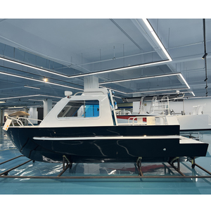 Piccola barca da <span class=keywords><strong>pesca</strong></span> in alluminio 18FT con motore fuoribordo nuova condizione cabina commerciale motoscafo dalla cina - Product Image 1