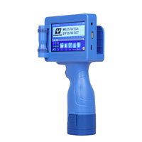 Imprimante à jet d'encre thermique Yaomatec 12,7 mm, machine de codage de date portable, pour boîte en carton, plastique, métal