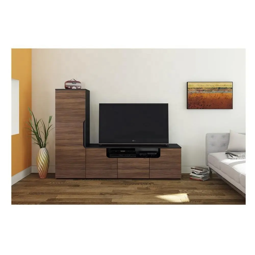 नोवा उच्च गुणवत्ता कमरे में रहने वाले फर्नीचर IMHQ010 आधुनिक टीवी मनोरंजन दीवार इकाई टीवी खड़ा है और कैबिनेट