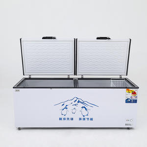 Congélateur vertical <span class=keywords><strong>200</strong></span> litres appareil ménager de haute qualité congélateur coffre à porte unique avec serrure - Product Image 5