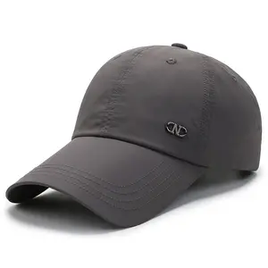 Spring Summer Casual Breathable Lightweight Outdoor Unstructured Sport Dad Hats Waterproof Quick Drying Sunshade Baseball Caps