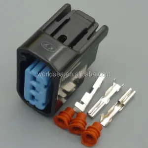 3pin S2000 Paquete de bobina 3 Pin conector de cable 6189-0728 para Honda automotriz conector impermeable