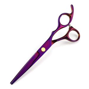 Ciseaux de coiffure professionnels KASH de 60 pouces pour coupe de cheveux, ciseaux plats, ciseaux à franges, ciseaux à effiler 6H Noir 3H - Product Image 4