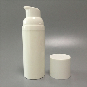 Wholesale Custom Airless Pump Bottle <strong>Spray</strong> 15ml/30ml/50ml White <strong>Pink</strong> Empty Face Cream Lotion Skin Care Serum Matte Surface - Product Image 2