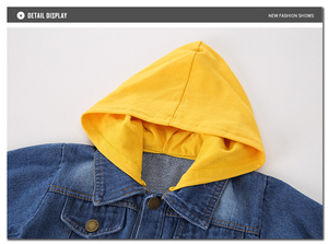 Veste d'hiver pour bébés garçons Manteaux pour bébés Vêtements d'extérieur pour enfants garçons Vêtements en denim <span class=keywords><strong>Manteau</strong></span> - Product Image 4