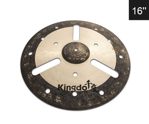 Ensemble de cymbales de batterie électrique Kingdo Professional B20 Bronze 16 pouces de haute qualité - Product Image 4