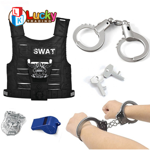 ชุดของเล่น<span class=keywords><strong>ตำรวจ</strong></span>ขายดี ชุดของเล่นคอมแบท SWAT พร้อมชุด<span class=keywords><strong>เกราะ</strong></span>พลาสติก ของเล่นบทบาทสมมติ ปืนตำรวจ - Product Image 3
