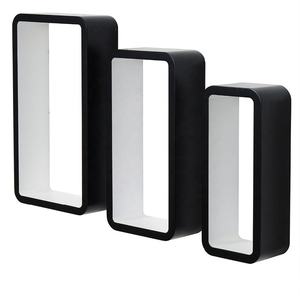 2023 vente chaude livre <span class=keywords><strong>Cube</strong></span> créatif suspendu Mdf coin rond étagère murale de haute qualité - Product Image 6
