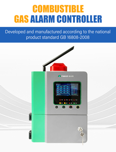 工業用固定式高精度メタンCO可燃性有毒ガス粉塵濃度オンライン監視システム音声警報 - Product Image 2