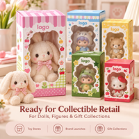 Emballage en gros pour boîtes mystères avec fenêtre transparente et impression couleur pour les commandes de distribution de jouets à grande échelle