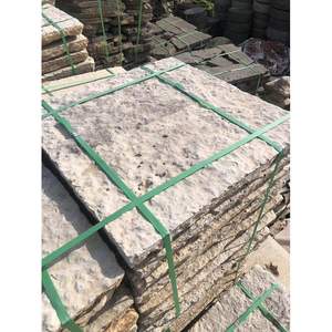 Pavés en granit gris antique de Chine, récupérés, pour jardin, patio rustique - Product Image 3