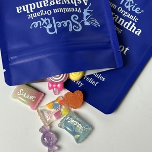 Custom Printing Three Side Sealing Zipper Pouch Resealable Smell Proof <b>Bags</b> for Food Plastic Packaging <b>Bags</b> - Product Image 5