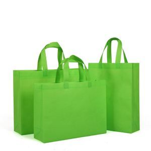 Bolsas de tela no tejida personalizadas reutilizables ecológicas de alta calidad al por mayor para compras en supermercados - Product Image 6