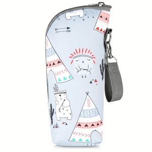 Baby Bottle Cooler Tote Bags Insulated Breastmilk Cooler Bag Nursing Bottle Cooler Warmer Bag for Nursing Mom Daycare Travel - Product Image 2