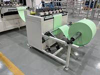 Machine de pré-découpe à couteau facile à utiliser pour tissus non tissés et filtres à plaques pour systèmes CVC à efficacité primaire