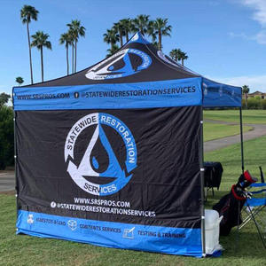 Tente personnalisée avec impression par sublimation, bâche, ensemble de tentes de réception portables pour exposition commerciale - Product Image 3