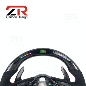 พวงมาลัยคาร์บอนจอแสดงผล LED รอบต่อนาที A3 A4 RS3 RS4 A5 RS5 A6 A7 TT <span class=keywords><strong>ttrs</strong></span> B9 2017 2018 2019 2020 2021 <span class=keywords><strong>2022</strong></span> 2023 - Product Image 2