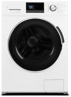 Lavadora-Secadora Doméstica de 24'' de Ancho, 2.7 Pies Cúbicos, 12 kg, Certificación UL DOE, Pantalla Digital, Modelo DWF-12A14LBMU