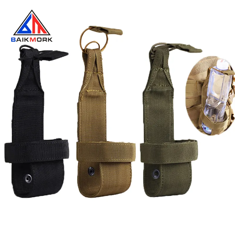 Tactical Molle Water Bottle Holder Hiking All-match Portable Belt Pouch Nylon bag Travel Kits EDC Pouch
