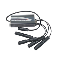 Poteau d'éclairage intelligent et projet solaire Applicable 1 FE Fibre 4 FE Cuivre PoE 40W IP67 Commutateur Ethernet industriel non géré à 5 ports