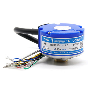 Encodeur incrémental Tamagawa Fa-Coder Oih48-2500P10-L6-5V 5V avec fils à extrémités rondes, fabriqué en Chine - Product Image 1