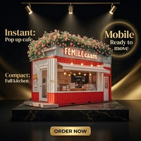 Conteneur Pop-up 20 pieds Direct Usine : Café, Cuisine, Restaurant et Boutique Modifiés à Partir de Conteneurs Maritimes pour Ferme – En Vente