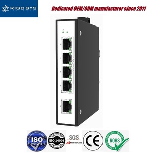 Ưu đãi đặc biệt: Switch POE+ 5 cổng DIN Rail 10/100m, phạm vi nhiệt độ công nghiệp -40~75 độ, thiết bị mạng <span class=keywords><strong>Ethernet</strong></span> không quản lý - Product Image 2
