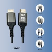 Câble HDMI2.1 AOC à fibre optique 8K60Hz 48Gbps haute vitesse avec gaine en PVC pour diffusion vidéo longue distance en studio