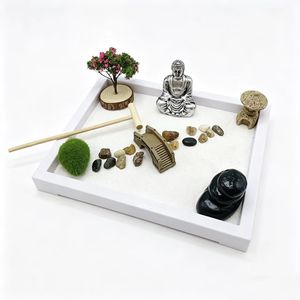 Kit <span class=keywords><strong>de</strong></span> Jardín Zen Miniatura <span class=keywords><strong>de</strong></span> Bambú para Decoración del Hogar u Oficina, con Bandeja <span class=keywords><strong>de</strong></span> Arena y Herramientas, para Yoga y Meditación - Product Image 5