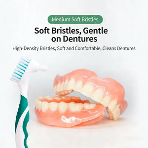Spazzolino invisibile bretelle doppia testa dentiera interdentale spazzola Aligner porta setole medie - Product Image 4