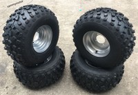 Pneu de karting ATV, jante en alliage épaissi, moyeu en alliage, pneu tout-terrain pour kart électrique à couple élevé