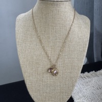 Collier de perles fines personnalisées, perle d'eau douce, chaîne en or 18 carats, pendentif élégant, pierre naturelle, bijoux pour femmes