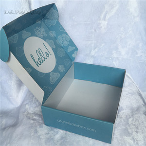 Gran tamaño de marca de auto-bloqueo de cartón corrugado personalizado de embalaje plegable de correo de envío de la caja de cartón - Product Image 4