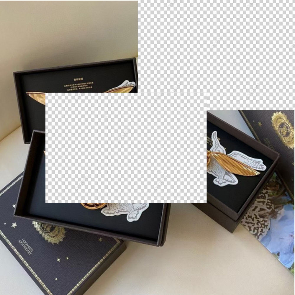 Boule volante dorée + anneau