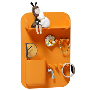 Bán buôn tùy chỉnh Silicone lưu trữ Bàn trang điểm lưu trữ giải pháp hộp công suất lớn - Product Image 4