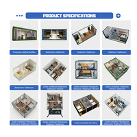 Fournisseur de maisons conteneurs personnalisées, villa préfabriquée pliable en Z, mini-villa écologique, studio modulaire pour complexe hôtelier, cabane isolée thermiquement